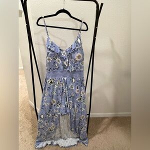 Floral Blue Maci Romper